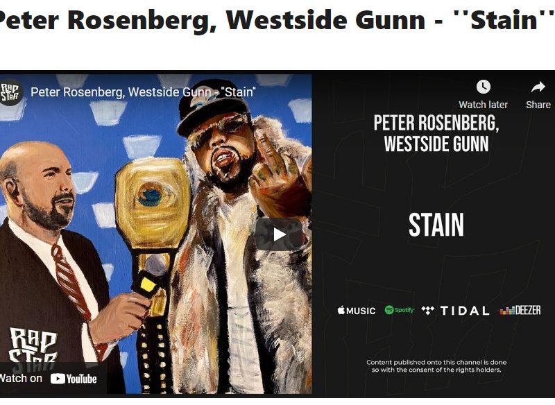 Peter Rosenberg, Westside Gunn – ”Stain”