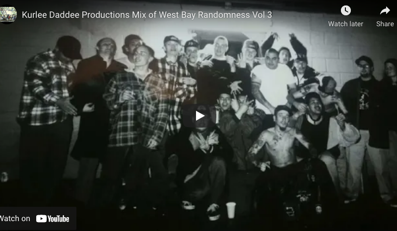 Kurlee Daddee Productions Mix of West Bay Randomness Vol. 3